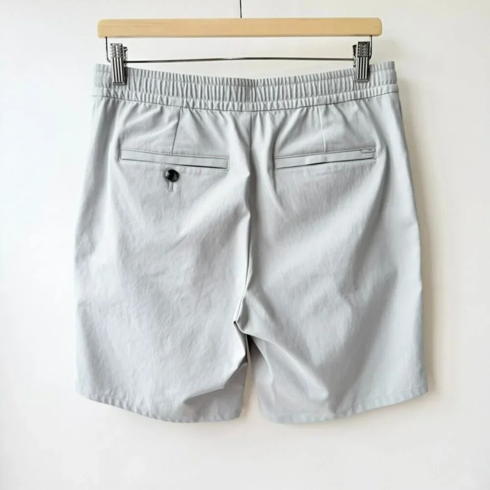 Vuori Cascade Elastic Waist Shorts – Shale Performance Shorts Size 30 J216